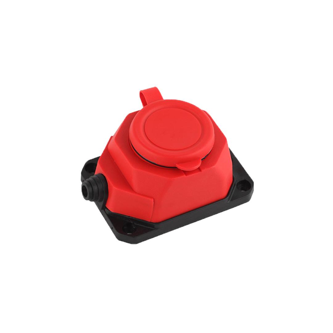 WALL PLUG-socket (Red)